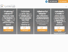 Tablet Screenshot of linkup.com.au